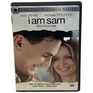 I Am Sam (DVD,2001) Widescreen Sean Penn, Michelle Pfeiffer, Dianne Wiest